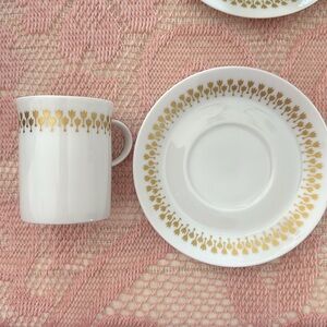 Vintage Rosenthal Empresse demitasse/cafecito set of 7